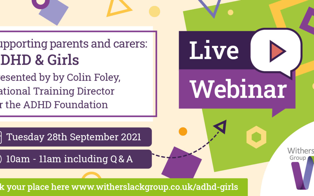 ADHD & Girls live webinar