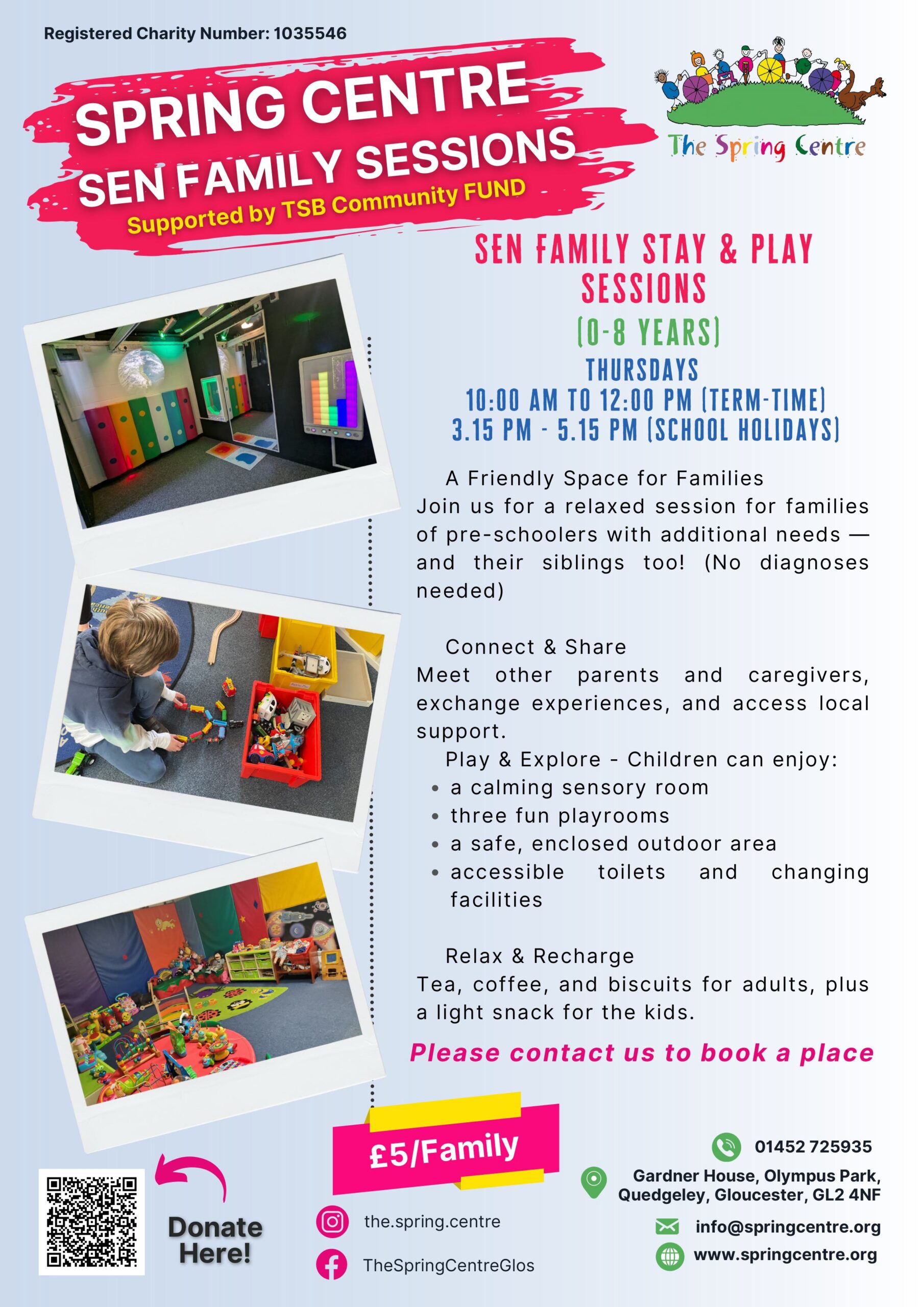 SEN Family Stay and Play Sessions